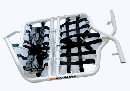 Imagen 1 de 4 de Pisadera 3h Para Yamaha Banshee Blanca Cinta Negra. Pyracing