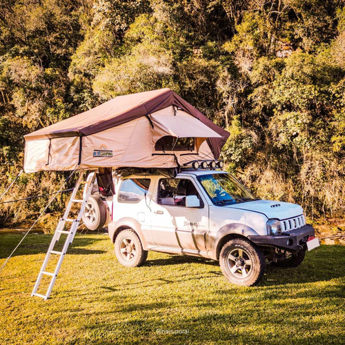 Bagageiro Rack Teto Suzuki Jimny P/ Faroletes Todos Os Anos