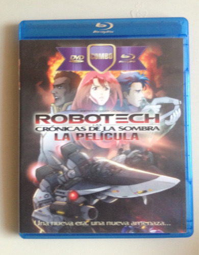 Robotech Las Cronicas De La Sombra La Pelicula Dvd + Blu Ray