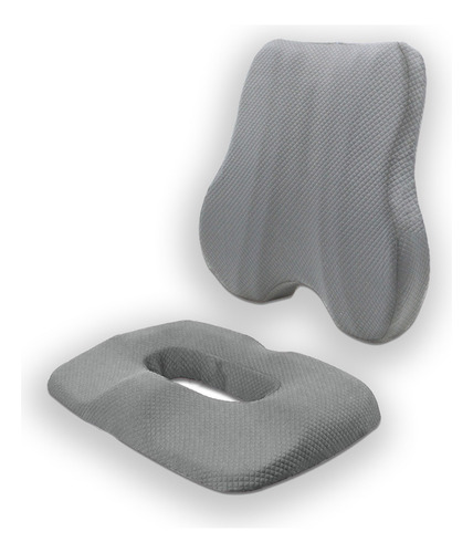Cojín Del Asiento Y Almohada De Soporte Lumbar Para Espalda