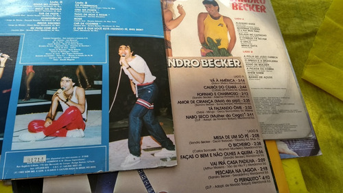 Sandro Becker Compre Pacote Com 6 Discos Lps (Usado)