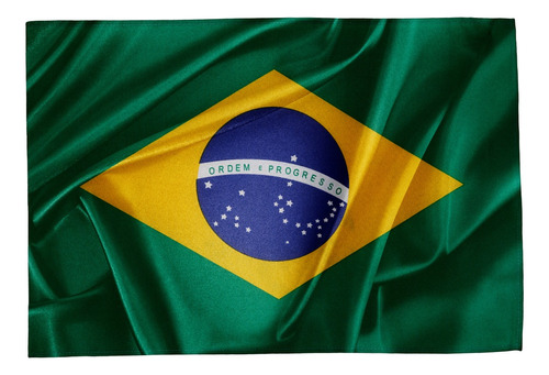 Bandeira Do Brasil 1,50x0,90mt - 100% Poliéster