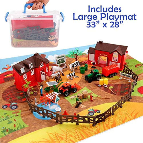 Liberty Importes Ultimate Ranch Farm Toy Kids Country Playse