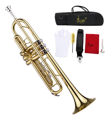 Summina Trompeta Bb B Flat Brass Trompetas Instrumento Con B
