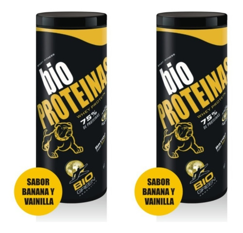 Proteina Whey Protein Masa Muscular Suero De Leche X2