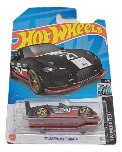 Auto Coleccion Mazda Mk-5 Miata ´15 Hot Wheels Modified