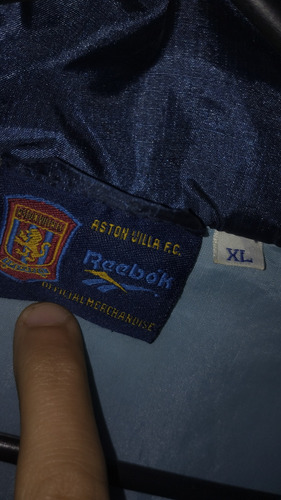 Campera De Fútbol Reebok Aston Villa 1995 - Xl