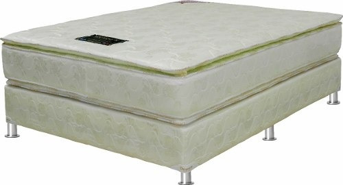 Sommier Resortes 2 Plazas Altura 31 Cm 2 Plazas + Almohadas