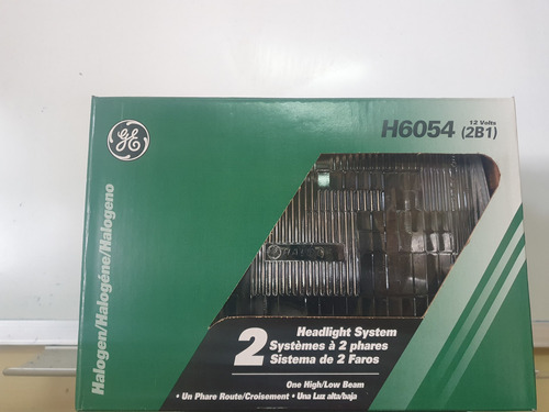 Ge H6054 Sistema De Faros De Halógeno 12v 2b1 De Alta/baja 