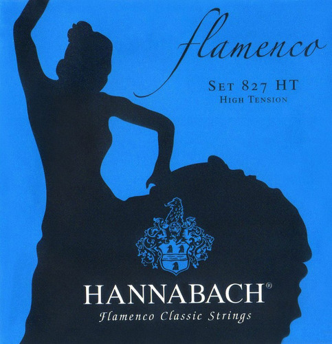 Encordado Hannabach 827ht Flamenco High Tension G Clasica