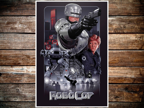 Poster Pelicula Robocop 47x32cm 200grms