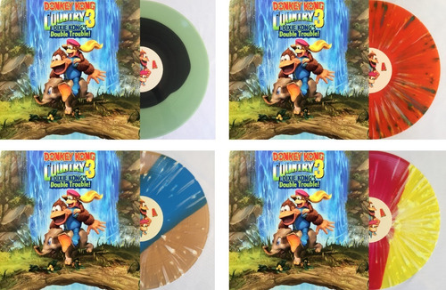 Donkey Kong Country 3 Todas Edições Lp Disco Vinil ( Novo )