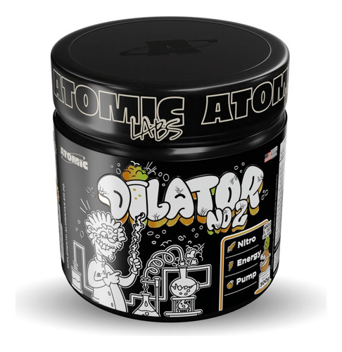Dilator No2 Vaso Dilatador 300g Rende 40 Doses - Atomic Labs