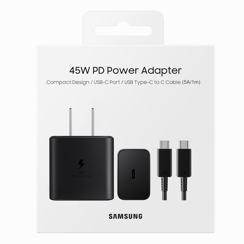 Cargador Samsung 45w Fast Charge Note 20 Ultra Tab S7 Plus