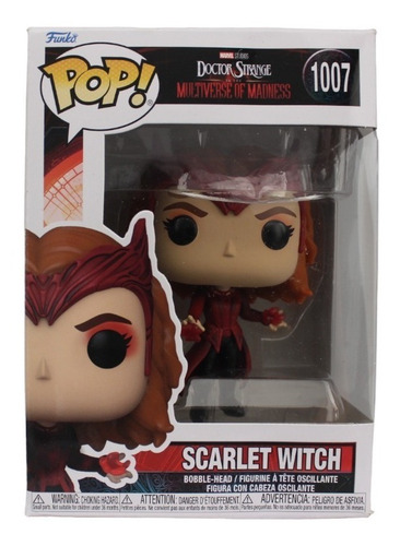 Funko Pop Scarlet Witch 1007 Bruja Escarlata Marvel Lastimad