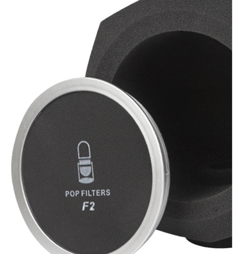 Filtro Acústico De Pantalla De Micrófono F2 Portátil Para