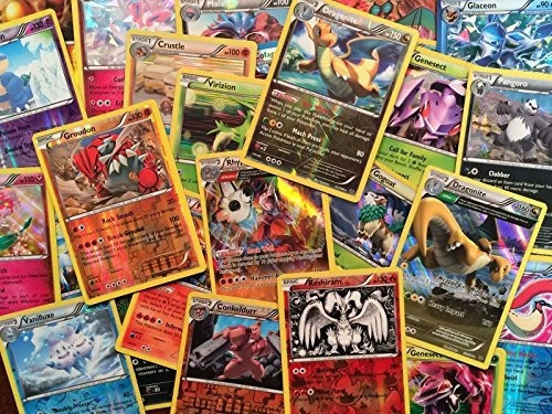 Lote De 50 Cartas De Pokemon Con 3 Tarjetas Inversas O De Ho