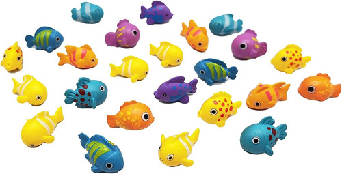 20 Piezas Mini Peces De Mar Pascua Cupcake Toppers, Hadas Ja