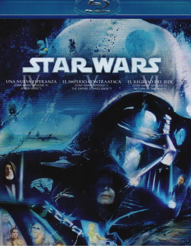 Star Wars Trilogia Episodios 4 5 6 Boxset Peliculas Blu-ray