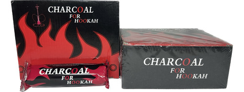 Carbón Charcoal Para Shisha Hookah Narguile X10