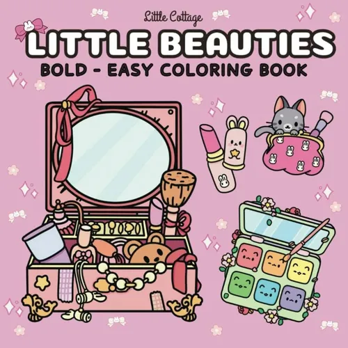 Libro Para Niños De Colorear Cozy Girl Little Beauty 55 Pág