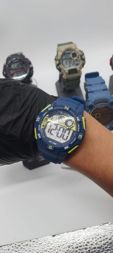 Reloj Digital Pro Space Alarma-luz-sumergible-cronometro Varios