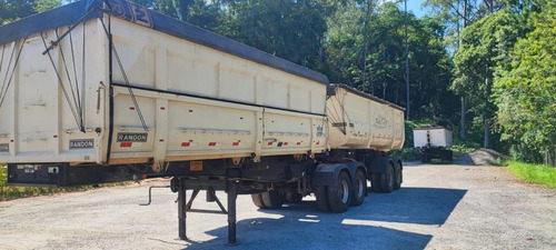 Bi-caçamba Randon Bi-trem Basculante Com Pneus