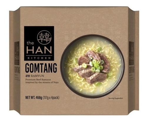 Ramen Coreano Han Kitchen Res Gomtang Ramyun 