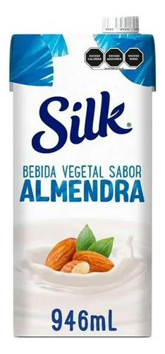 Bebida Vegetal Silk Sabor Almendra 946 Ml
