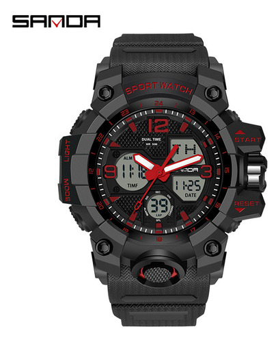 Reloj De Pulsera Led Transparente, Impermeable, A Prueba De