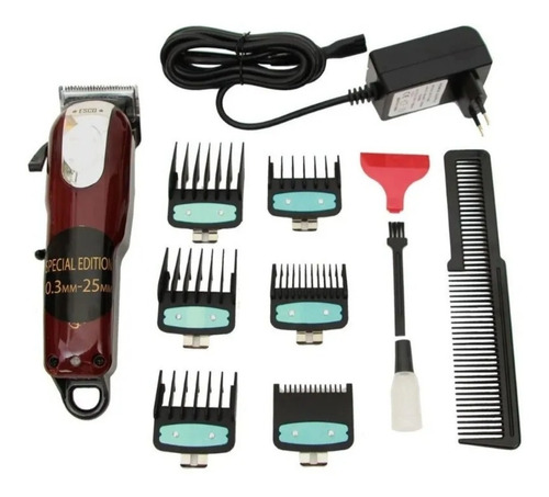 Corta Pelo Clipper Esco Magic Clip 12 Pz Inalambrica Litio