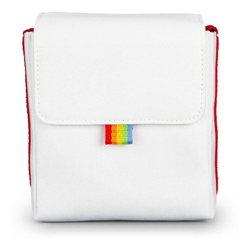 Bolso Para Cámara Polaroid Now (blanco Y Rojo)