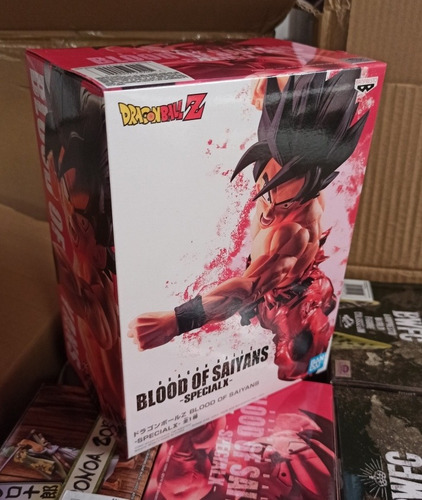 Imagen 3 de 3 de Figura Dragon Ball Z - Son Goku Kaioken - Blood Of Saiyan
