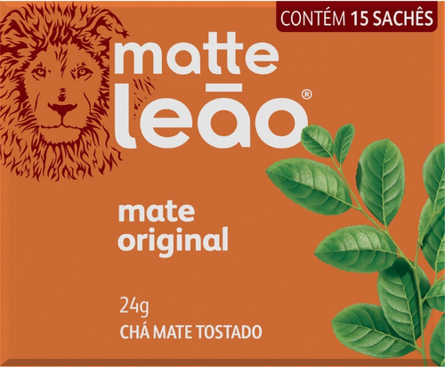 Chá Leão Matte - 15 Saches 