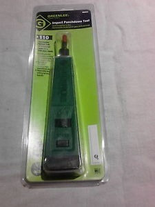 Greenlee 46023 Punchdown Tool With 110 Blade Ponchadora 110
