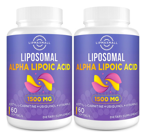 Acido Alfa Liposomal Lipoico 1500 Mg - Con Acetil-l-carnitin