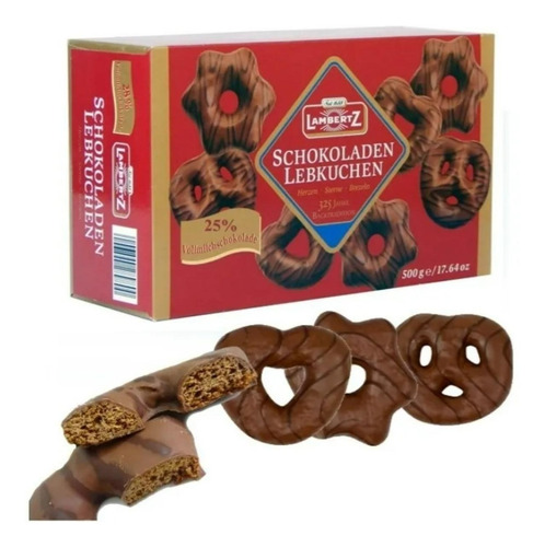 Biscoitos De Pão De Mel De Chocolate Schokoladen Lebkuchen