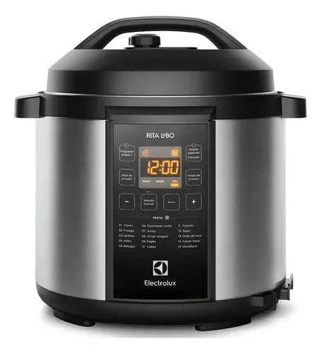 Panela De Pressao Eletrica Electrolux Inox - Pcc20 110v 127v 60 Mhz