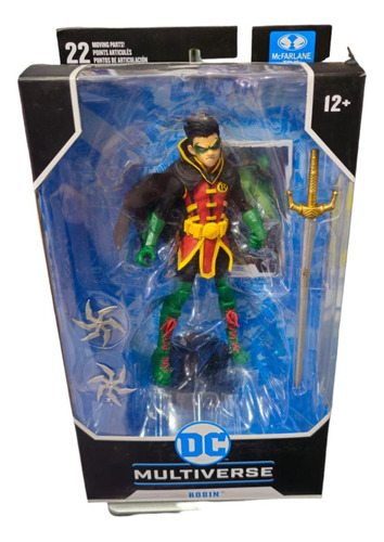 Dc Multiverse Mcfarlane Robin Rebirth Exhibido (leer Desc)