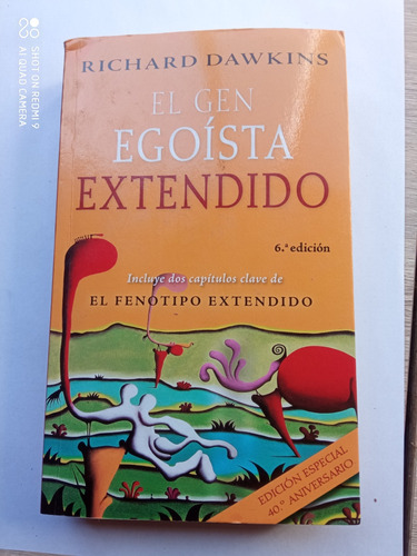 Libro El Gen Egoista Richard Dawkins