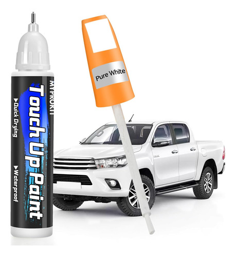 Myprokit Pintura De Retoque Para Automóviles, Pintura Blanca