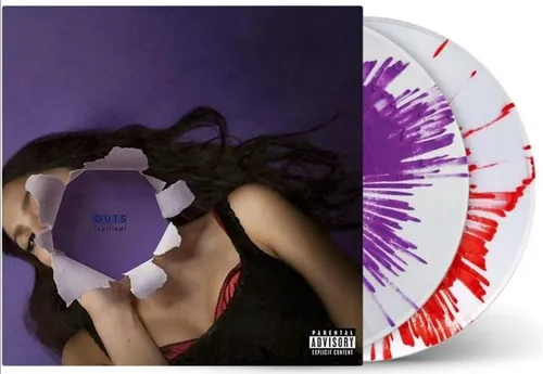 comprar Olivia Rodrigo Guts Spilled Deluxe Lp White Red Blue Vinyl Versión Del Álbum Edición Limitada