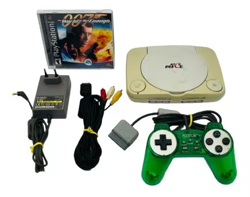 Console Playstation One - PS1 (1 controle original e 5 jogos