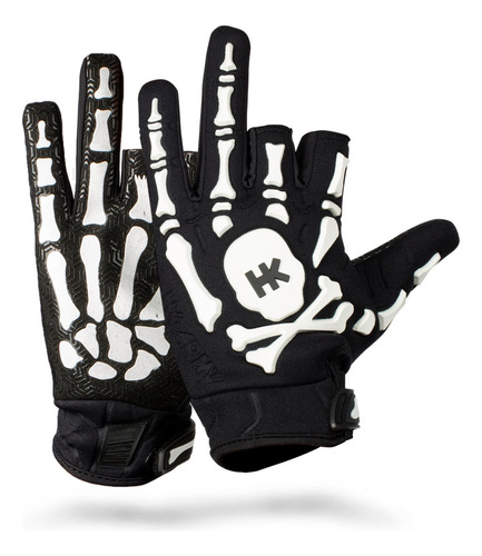 Guantes Hk Proteccion Esqueleto Airsoft Paintball Gotcha X C