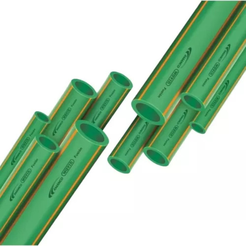 Tubo Caño Fusion 32mm Pn20 Amanco X 4mts Agua Fria Caliente