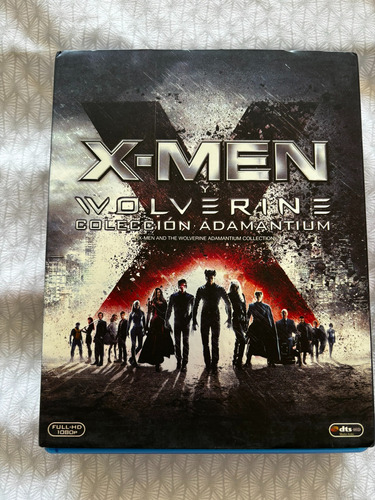 Bluray X-men Y Wolverine Colección Adamantium 6 Películas