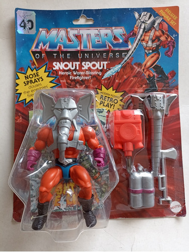 Snout Spout He Man Amos Del Universo Origins Mattel Usado 