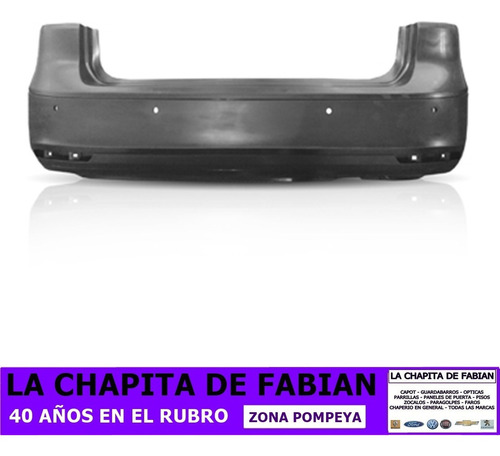 Paragolpe Trasero Volkswagen Suran 2010 / 2014 Para Sensor