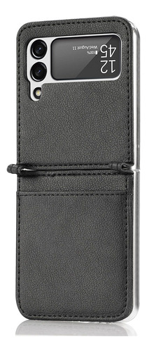 Tarjetero Para Samsung Z Flip 3, Funda Protectora De Tarjeta