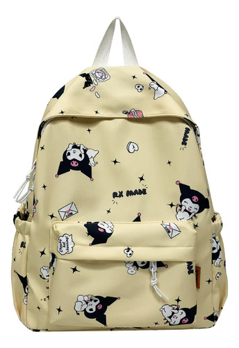 Aehoy Mochila Kuromi Bolso Escolar Para Niñas De Gran Capaci